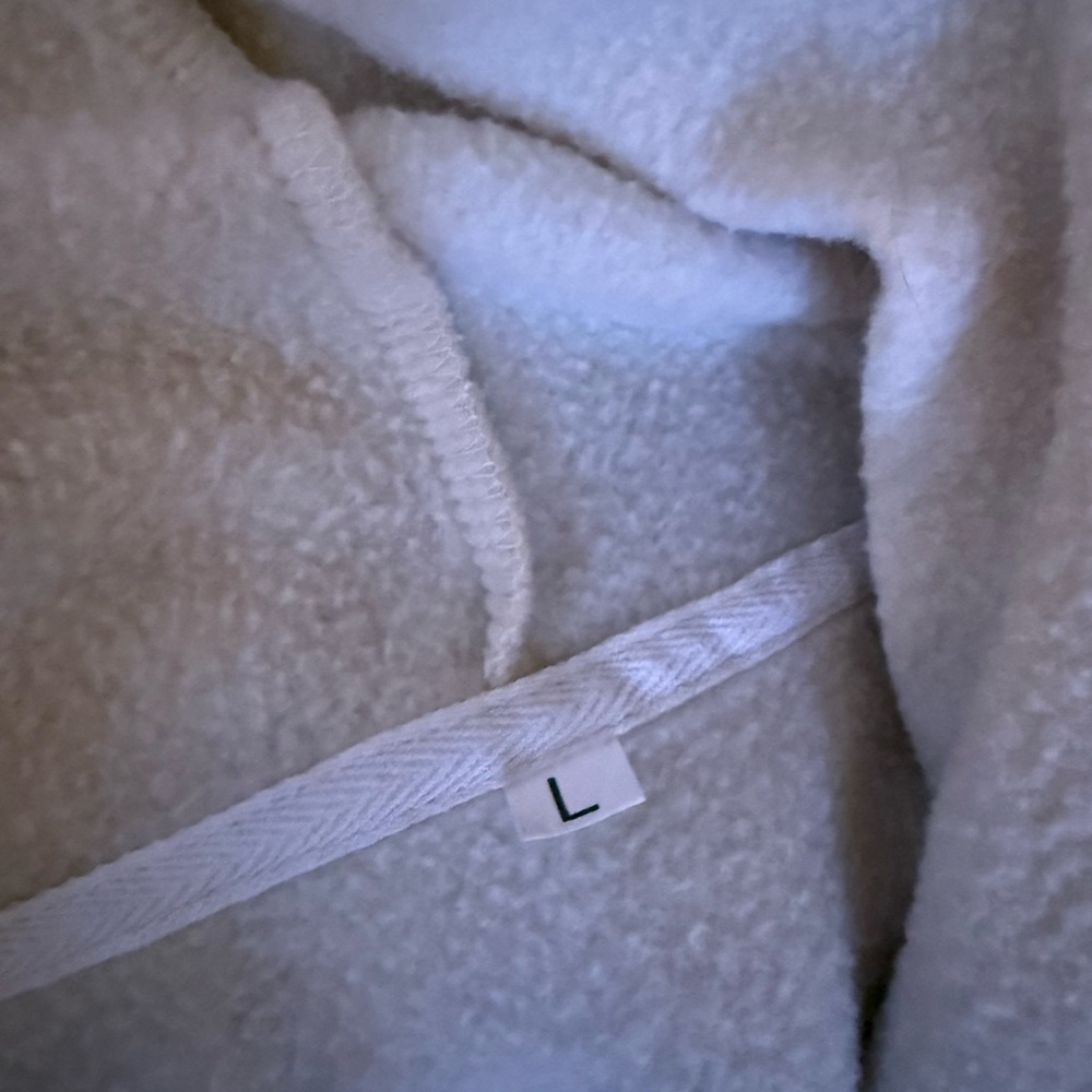 Cozy Cream Fleece Jacket